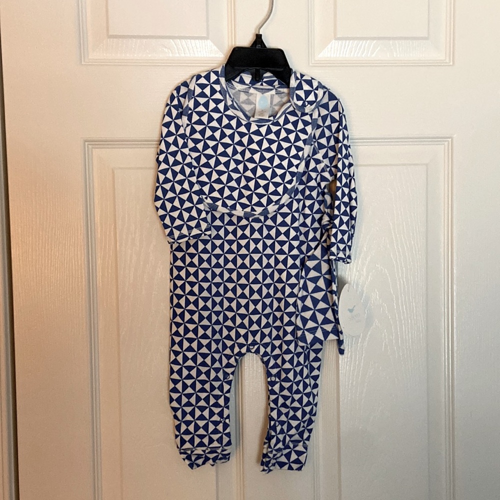 Baby onesie 3-piece set, 6mo, NWT
